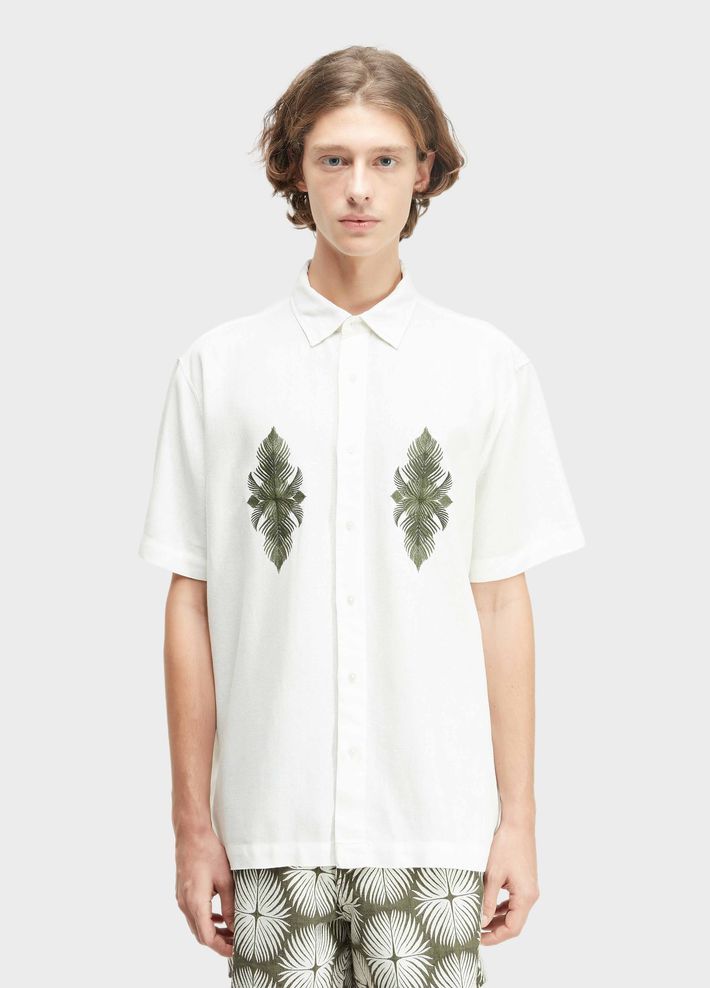 Linen Ease Shirt in Natural